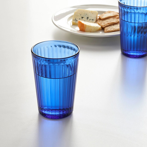 لیوان 310 سی سی آبی ۴ عدد مدل VARDAGEN ایکیا