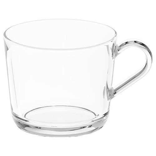 فنجان شیشه ای 240 سی سی مدل IKEA +365 ایکیا