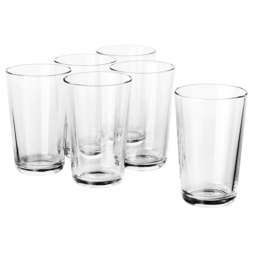 لیوان بلند 450 سی سی 6 عدد مدل IKEA +365 ایکیا