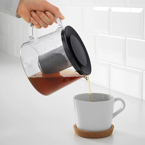 قوری شیشه ای 1.5 لیتر مدل RIKLIG ایکیا