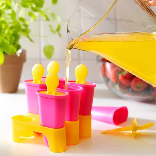 قالب بستنی 6 عدد مدل CHOSIGT ایکیا (رنگبندی)