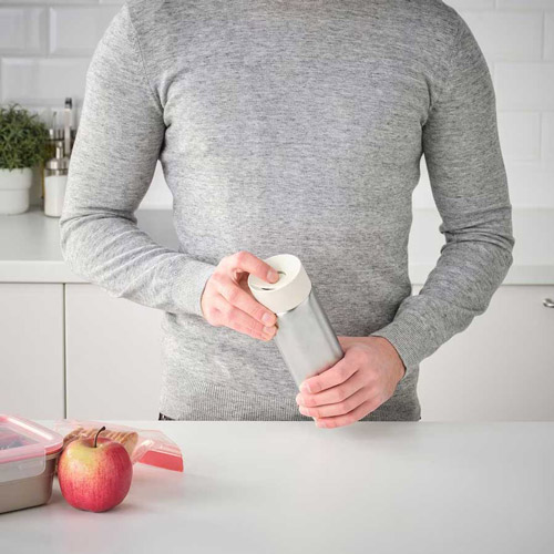 فلاسک دکمه ای استیل مدل UNDERSOKA ایکیا