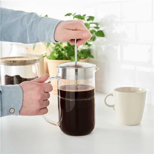 فرنچ پرس یک لیتر درب استیل مدل IKEA +365 ایکیا