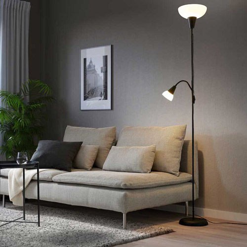 آباژور ایستاده و چراغ مطالعه 2 شاخه مدل TAGARP ایکیا