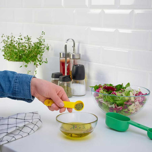 پیمانه اندازه گیری 2 عدد و 4 سایز مدل UPPFYLLD ایکیا