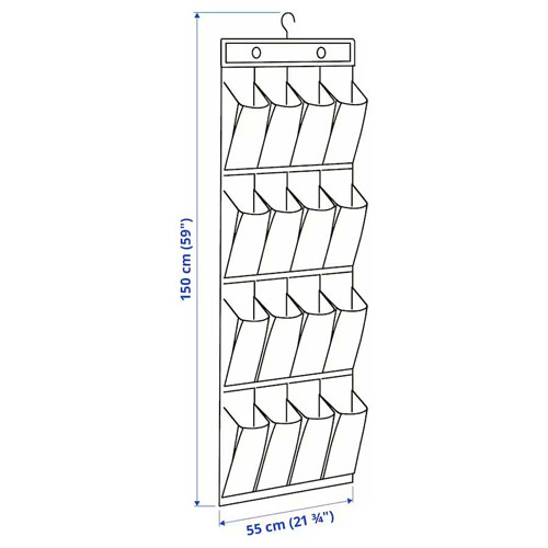 skubb-hanging-shoe-organiser