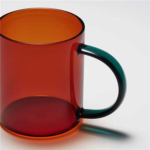 ماگ شیشه ای قهوه ای مدل SKUGGSTUBB ایکیا