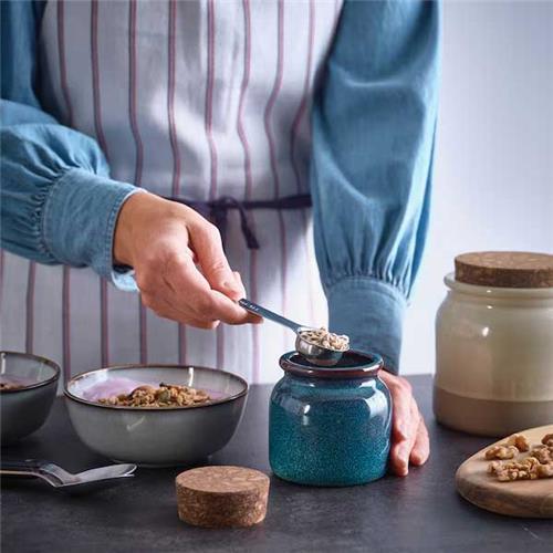 بانکه کوچک سراميکي مدل BRUGDHAJ ایکیا (رنگ بندی)