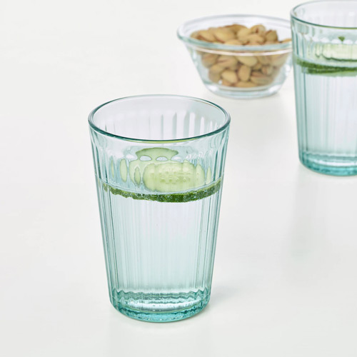 لیوان 310 سی سی سبز 4 عدد مدل VARDAGEN  ایکیا