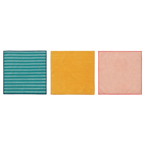 ست دستمال آشپزخانه و گردگیری 3 عددی مدل PEPPRIG ایکیا