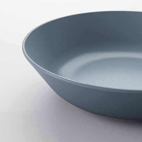 سرویس غذاخوری 18 پارچه طوسی اروپایی مدل DINERA ایکیا