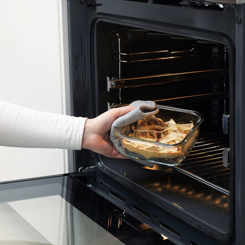 ظرف غذای شیشه ای مربع مدل IKEA +365 ایکیا