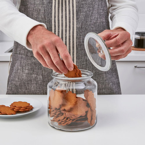 بانکه شیشه ای 1.9 لیتر  کوتاه مدل VARDAGEN ایکیا