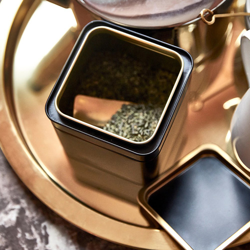 قوطی فلزی چای و قهوه کوچک مدل BLOMNING ایکیا