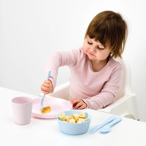 ست بشقاب کودک ۶ عدد رنگی مدل KALAS ایکیا