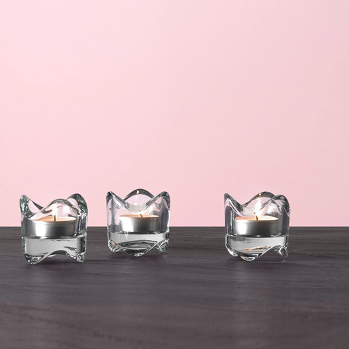 جاشمعی شیشه ای طرح لاله مدل VASNAS ایکیا