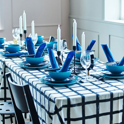 سرویس غذاخوری سرامیکی فیروزه ای مدل FARGRIK ایکیا