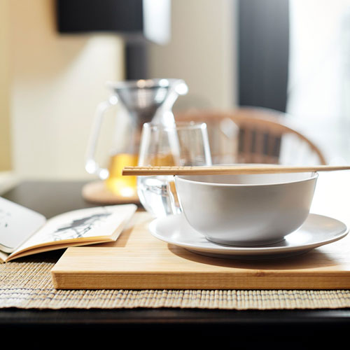 کاسه سرامیکی بژ مدل DINERA ایکیا