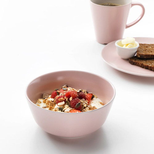 کاسه سرامیکی صورتی مدل DINERA ایکیا