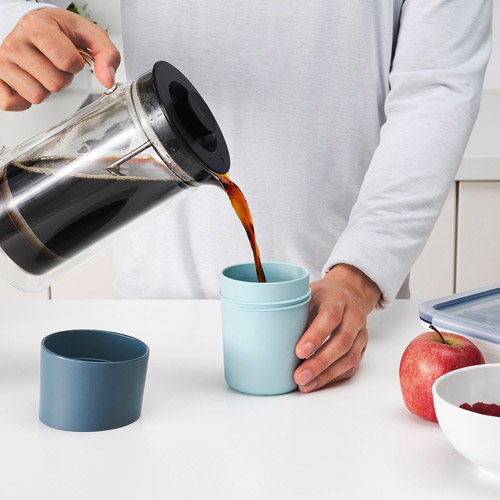 ماگ مسافرتی مدل TROLIGTVIS ایکیا (رنگبندی)