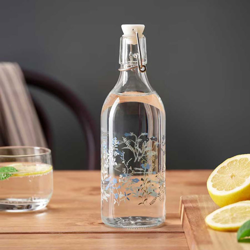 بطری در کلیپسی نیم لیتری طرحدار مدل KORKEN ایکیا