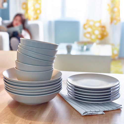 خورشت خوری سرامیکی مدل DINERA ایکیا (رنگبندی)