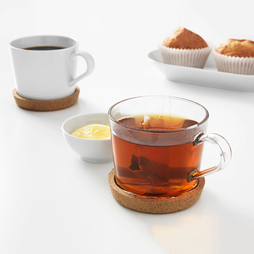 زیر لیوانی چوب پنبه جفتی مدل IKEA +365 ایکیا (سایزبندی)