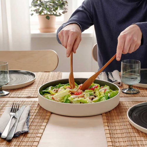 دیس سرو سرامیکی 29 سانت مدل OMBONAD ایکیا