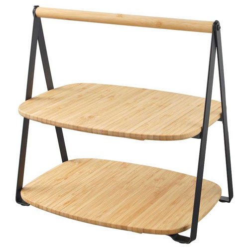 سینی سرو 2 طبقه بامبو مدل FULLSPACKAD ایکیا