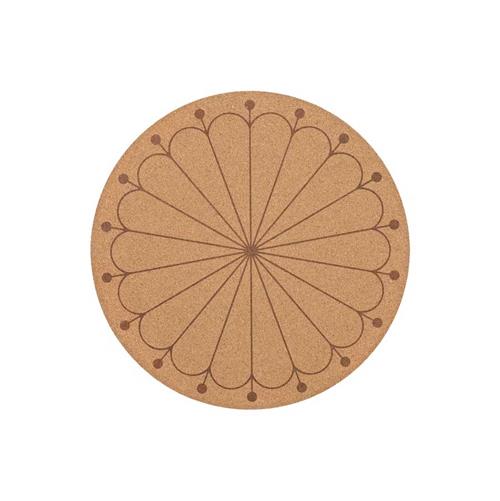 زیر بشقابی چوب پنبه ایکیا مدل SVARTVIDE