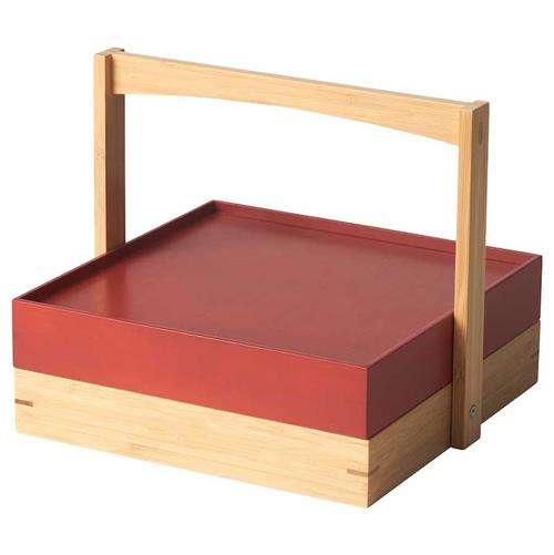 ظرف پذیرایی بامبو درب دار ایکیا مدل FOSSTA