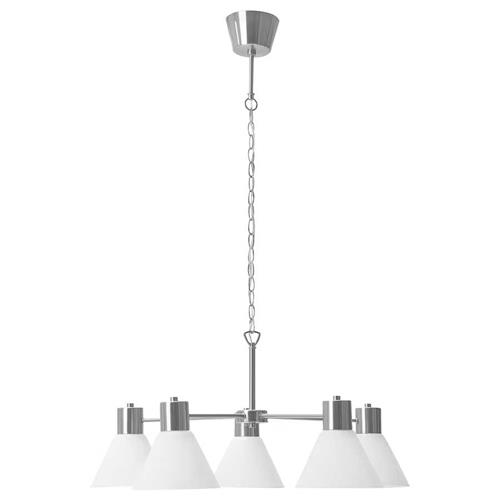 لوستر 5 بازو مدل FLUGBO ایکیا (رنگ بندی) 