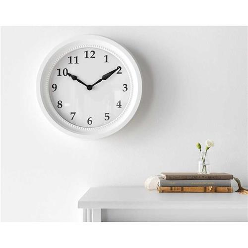 ساعت دیواری سفید مدل SONDRUM ایکیا 