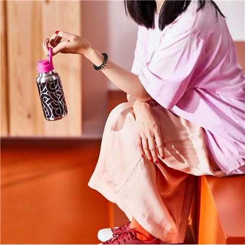 بطری استیل طرح دار ایکیا مدل ENKELSPARIG