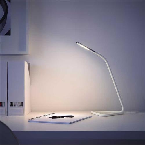 چراغ رومیزی LED مشکی ایکیا مدل HARTE(رنگ بندی)