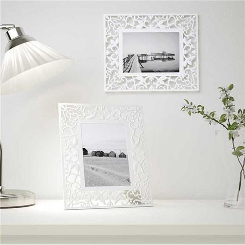 قاب عکس سفید ایکیا مدل FROSAKULL