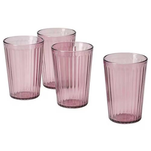 لیوان 310 سی سی صورتی ایکیا مدل BROKROCKA