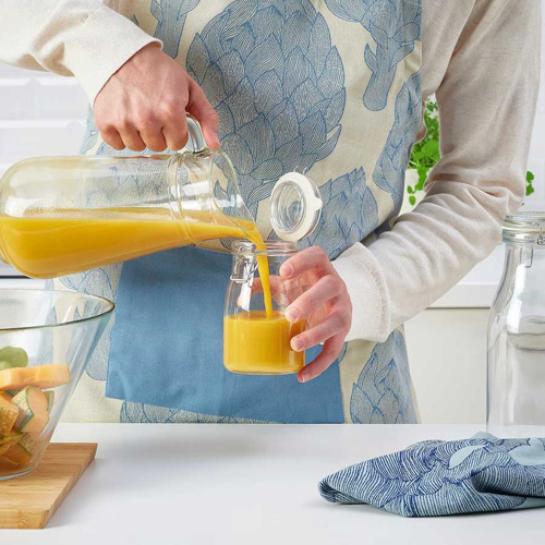 بانکه بطری شکل کلیپسی 400cc مدل KORKEN ایکیا