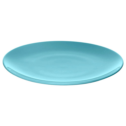 بشقاب تخت سرامیکی فیروزه ای مدل FARGRIK ایکیا