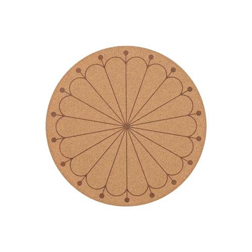 زیر بشقابی چوب پنبه ایکیا مدل SVARTVIDE