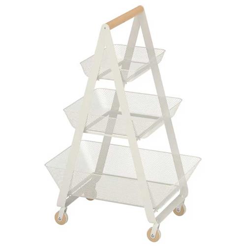 ترولی قایقی سفید ایکیا مدل RISATORP